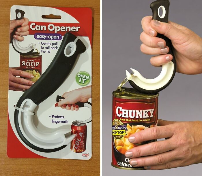This Easy Open Ring Pull Can Opener Is The Kitchen Gadget That Whispers "No More Broken Nails!" While Effortlessly Popping Those Stubborn Can Lids 