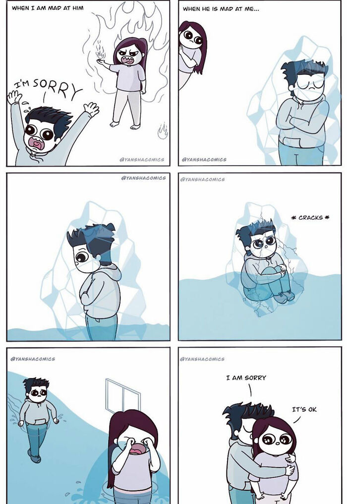 Heartwarming Comics: Aaryansha Sinha’s Charming Sketches Of Everyday Love