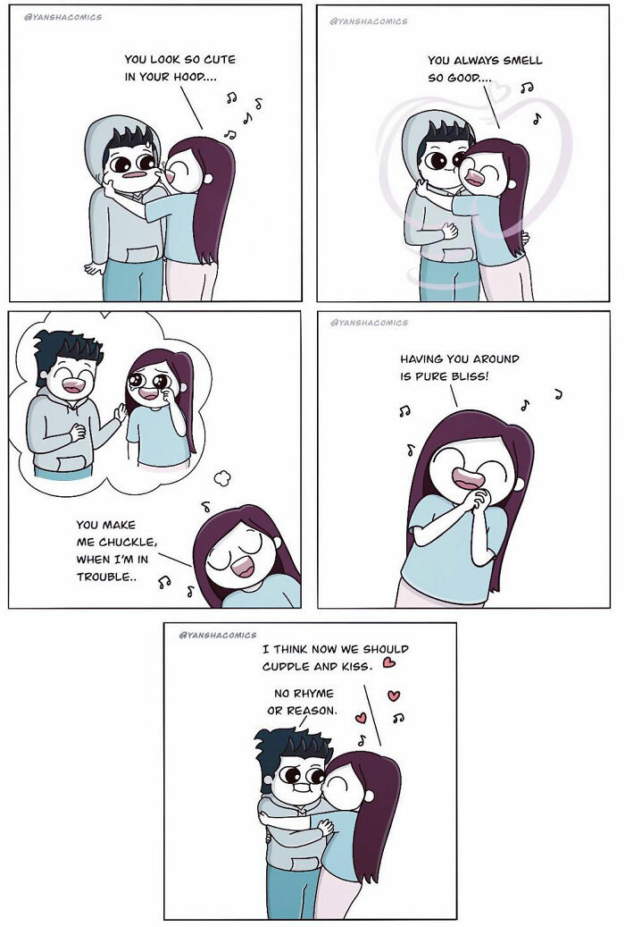 Heartwarming Comics: Aaryansha Sinha’s Charming Sketches Of Everyday Love