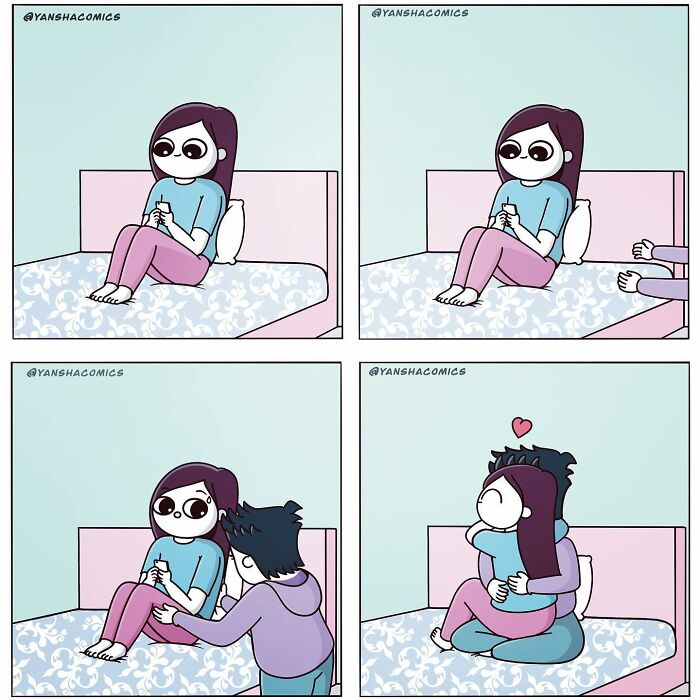 Heartwarming Comics: Aaryansha Sinha’s Charming Sketches Of Everyday Love