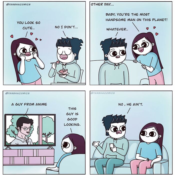 Heartwarming Comics: Aaryansha Sinha’s Charming Sketches Of Everyday Love