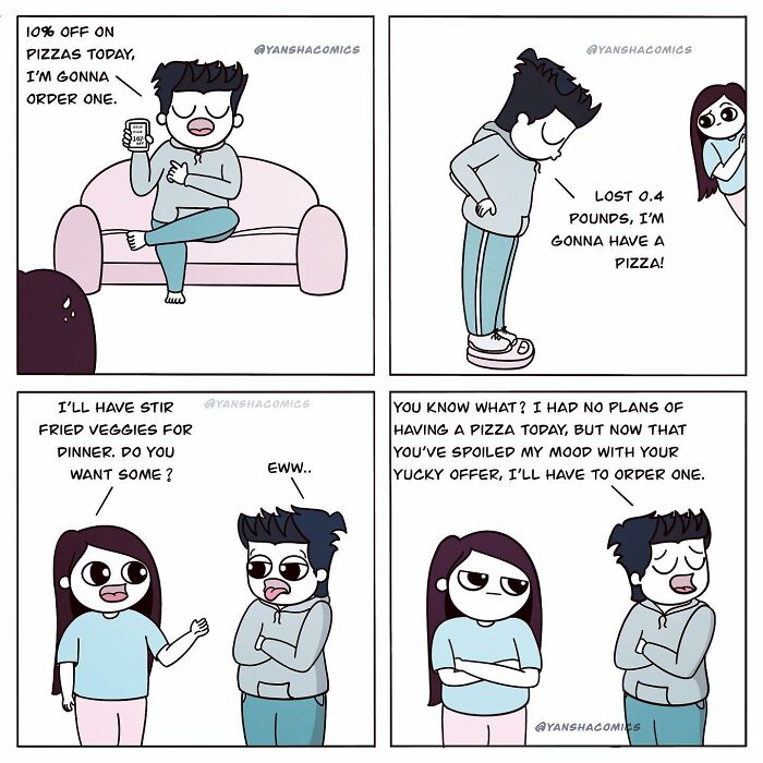 Heartwarming Comics: Aaryansha Sinha’s Charming Sketches Of Everyday Love