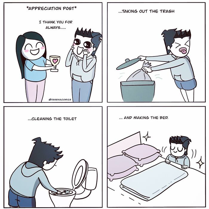 Heartwarming Comics: Aaryansha Sinha’s Charming Sketches Of Everyday Love