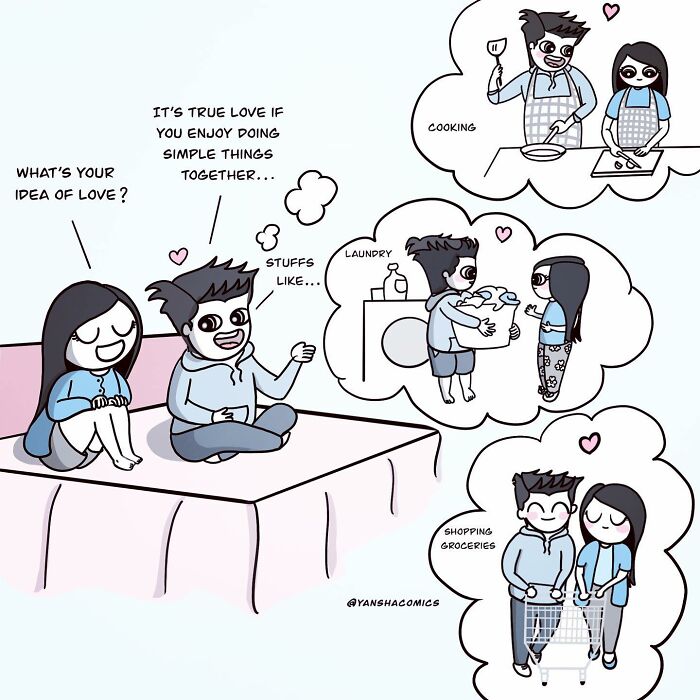 Heartwarming Comics: Aaryansha Sinha’s Charming Sketches Of Everyday Love