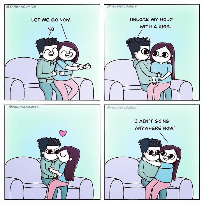 Heartwarming Comics: Aaryansha Sinha’s Charming Sketches Of Everyday Love