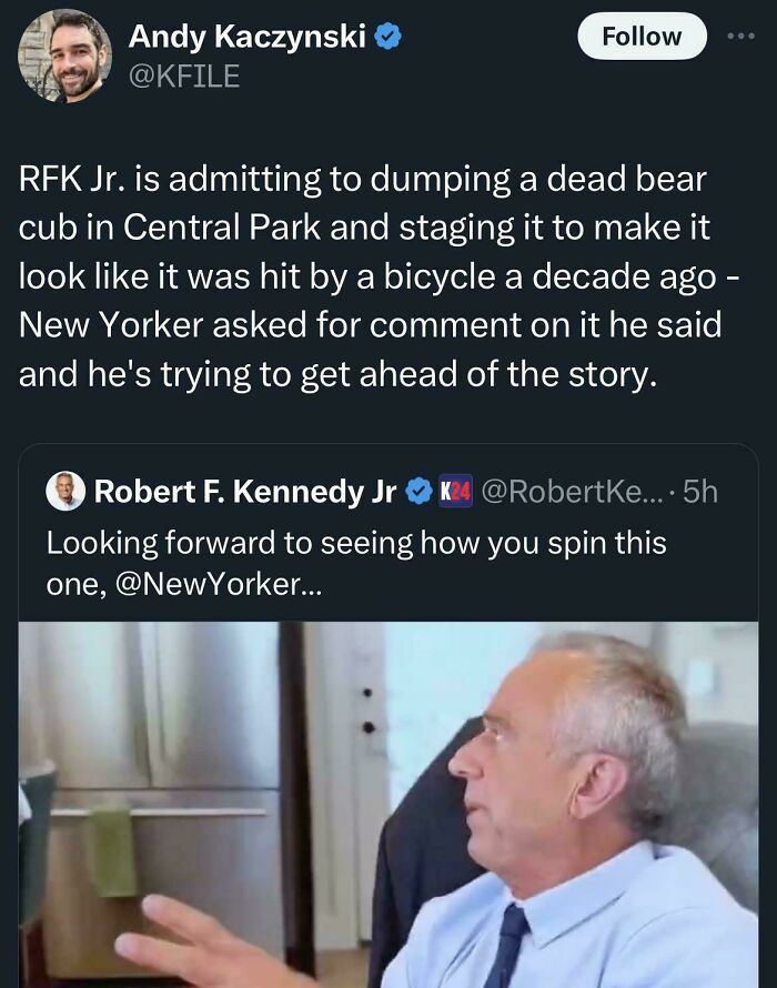 Let He Who Hasn’t Dumped A Dead Bear Cub In Central Park Cast The First Stone