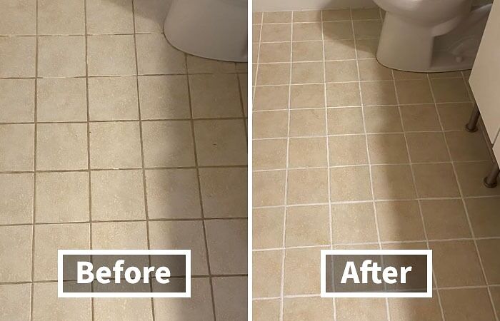 A Grout Pen White Tile Paint Marker Is The Magic Wand Your Bathroom Needs. Say "Abracadabra" To Dingy Grout And "Hello" To Sparkling White Tiles Without The Hassle Of A Full Renovation!