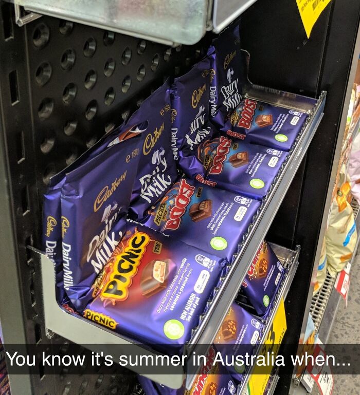 It's So Hot That Even Cadbury Blocks Need To Sit Down