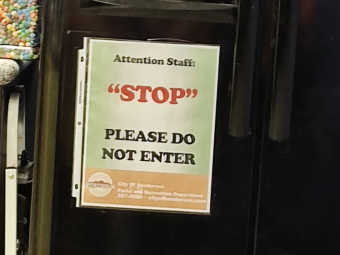 This Was On The Fridge At My Baking Class