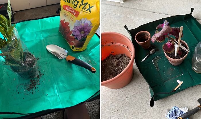 A Repotting Mat Is The Gardening Game-Changer That Turns Messy Potting Sessions Into A Walk In The (Perfectly Manicured) Park