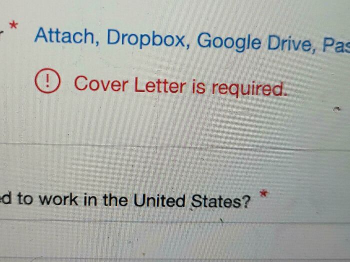I Suppose I Won't Be Applying Then