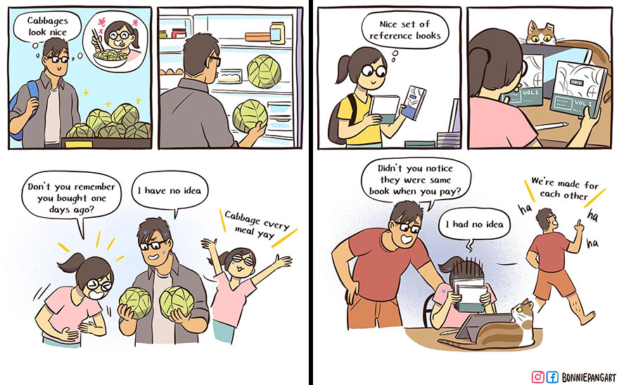 “It Guy & Art Girl”: Funny And Relatable Comics By Bonnie Pang (New Pics)