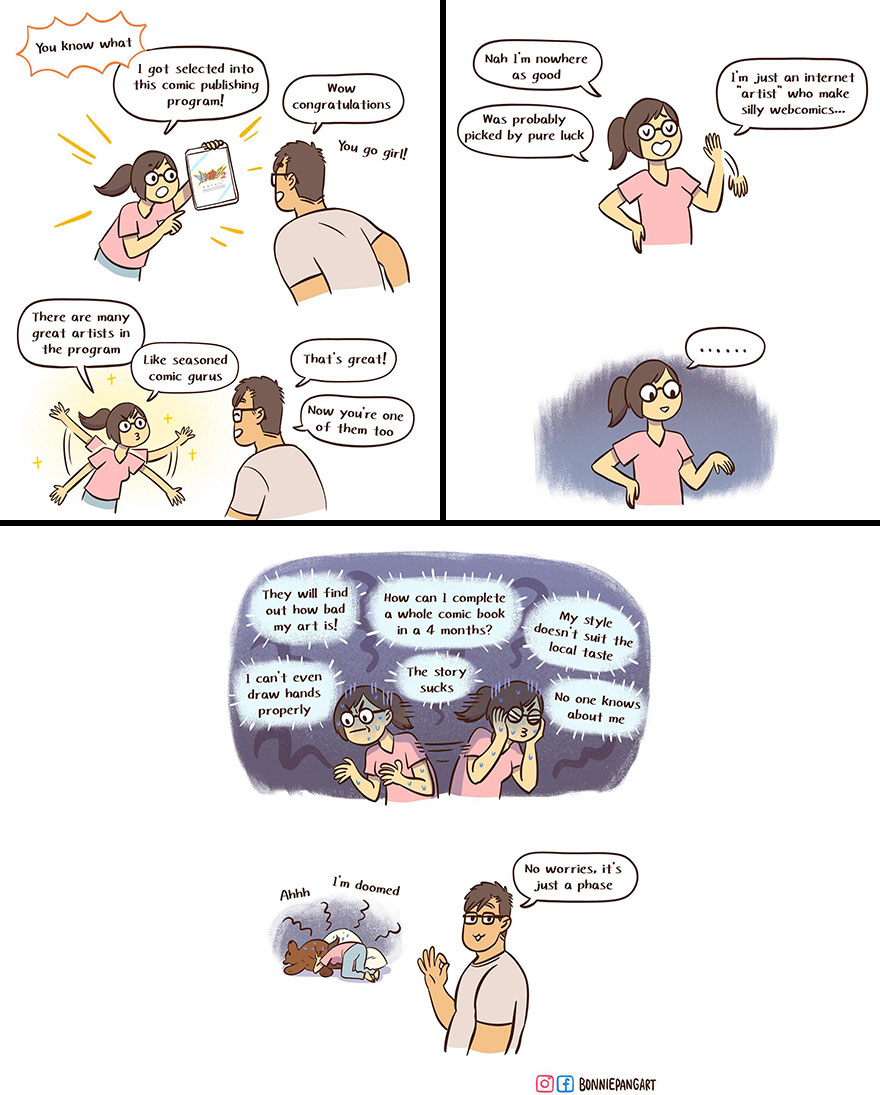 “It Guy & Art Girl”: Funny And Relatable Comics By Bonnie Pang (New Pics)