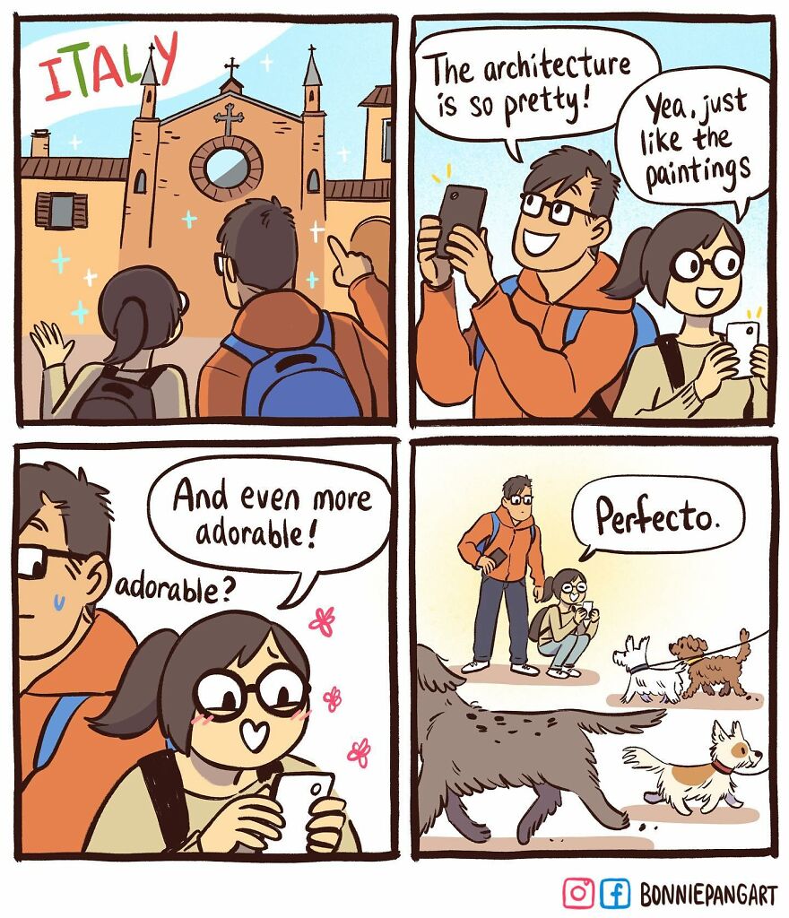 “It Guy & Art Girl”: Funny And Relatable Comics By Bonnie Pang (New Pics)