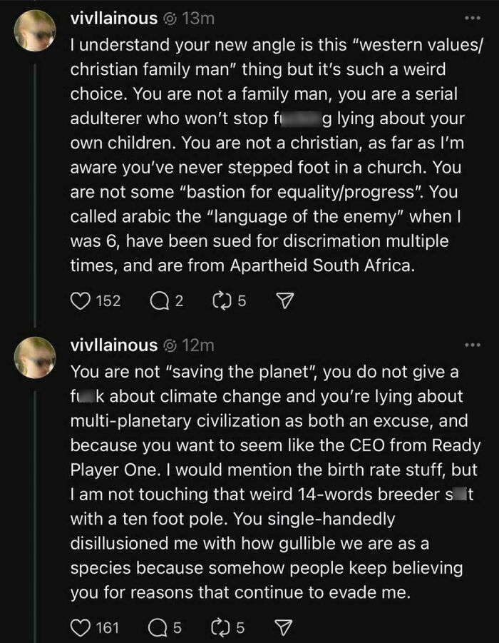 Musk's Daughter Has Him Nailed