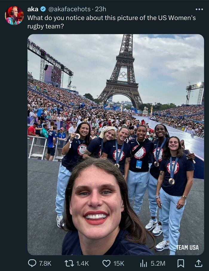 US Women’s Rugby Player Takes A Bad Angle Selfie And Idiots Assume She’s Trans