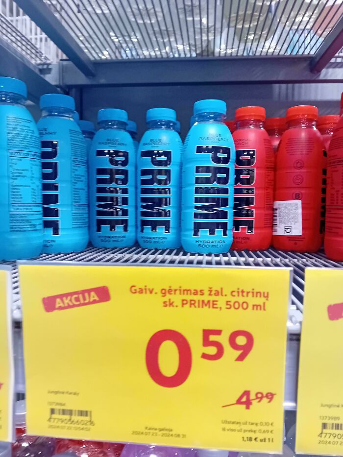 Prime Prices Plummeted In Europe. Where I Live - Equivalent To 0.64 USD