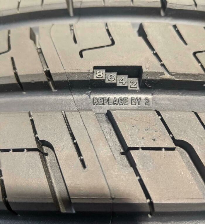 Tire Tread Marker Shows You When You Should Replace Your Tires