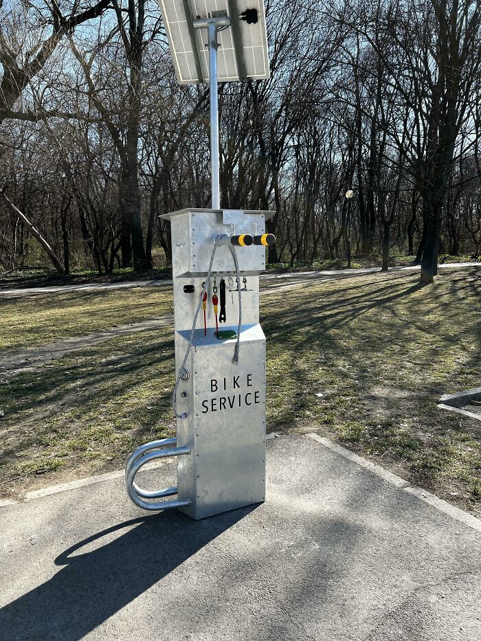 Public Tools At My Local Bike Park