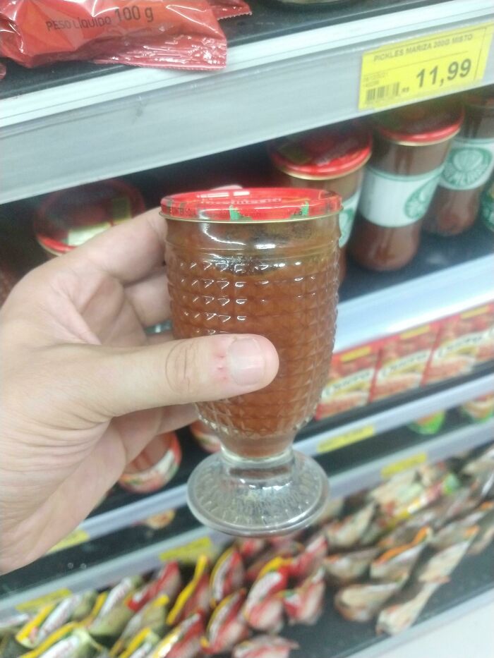 This Tomato Sauce Cup That You Can Use As A Regular Glass After