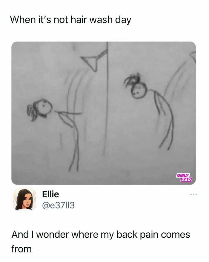 My Girlies Who Relate You Need To Follow Me @girlyzar So You Can Relate Some More I Got You 🫶🫶 - - #girlyzar #girly #relatable #girlpower #girllife #shower #hair