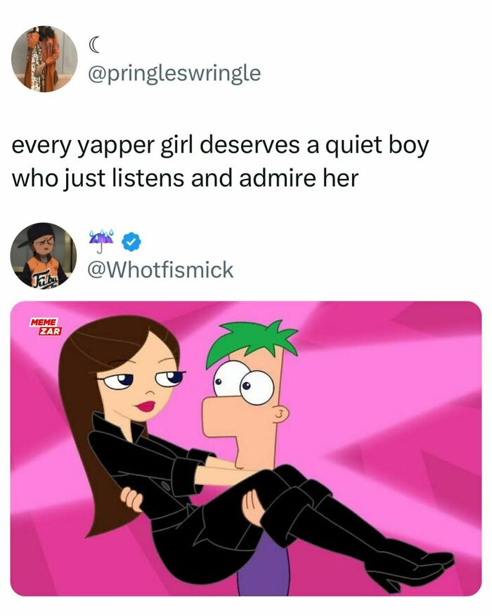 Ferb And Vanessa May Be The Perfect Couple #meme #memezar #memes #funny #viral #explore