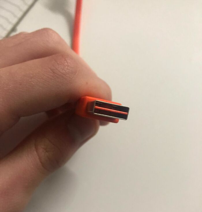 This USB Cable Is Able To Be Plugged In Both Ways