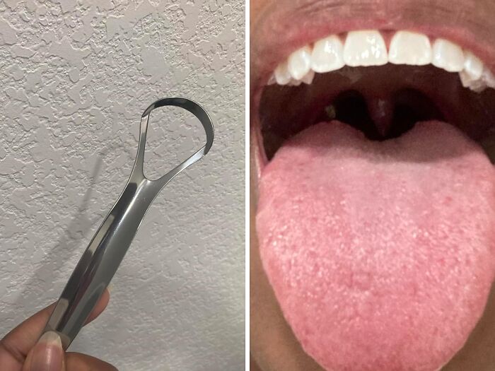 Your Tongue Will Be Feeling Fresher Than A Mint Julep After A Few Swipes With This Tongue Scraper