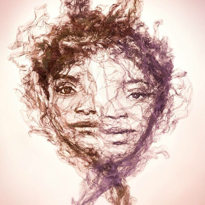 Veils Of Serenity: Benjamin Shine’s Captivating Net Art