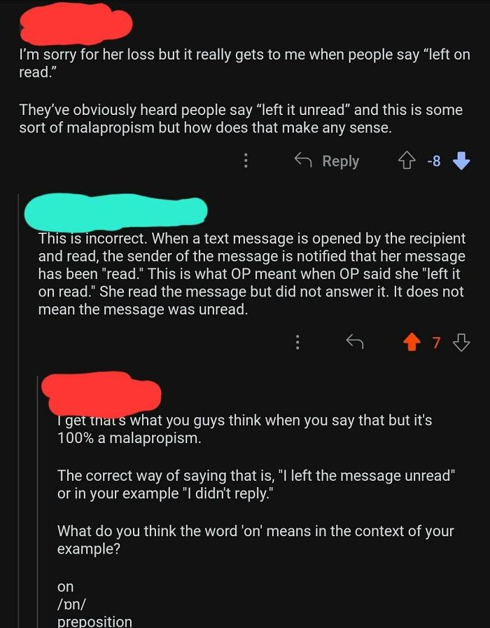 In Regards To Leaving Someone "On Read"