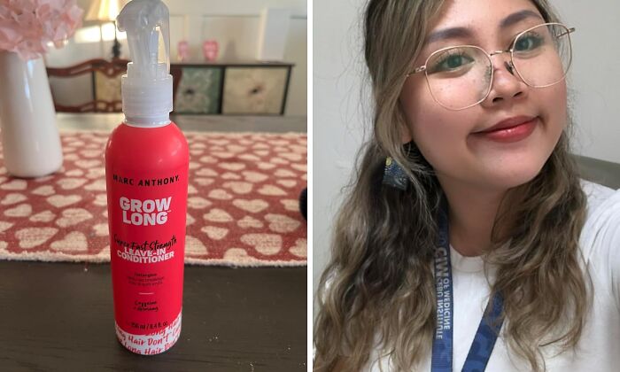 Detangling Your Hair Doesn't Have To Be A Wrestling Match. This Marc Anthony Spray & Detangler Makes It A Breeze, So You Can Spend Less Time Fighting With Your Brush And More Time Looking Fabulous