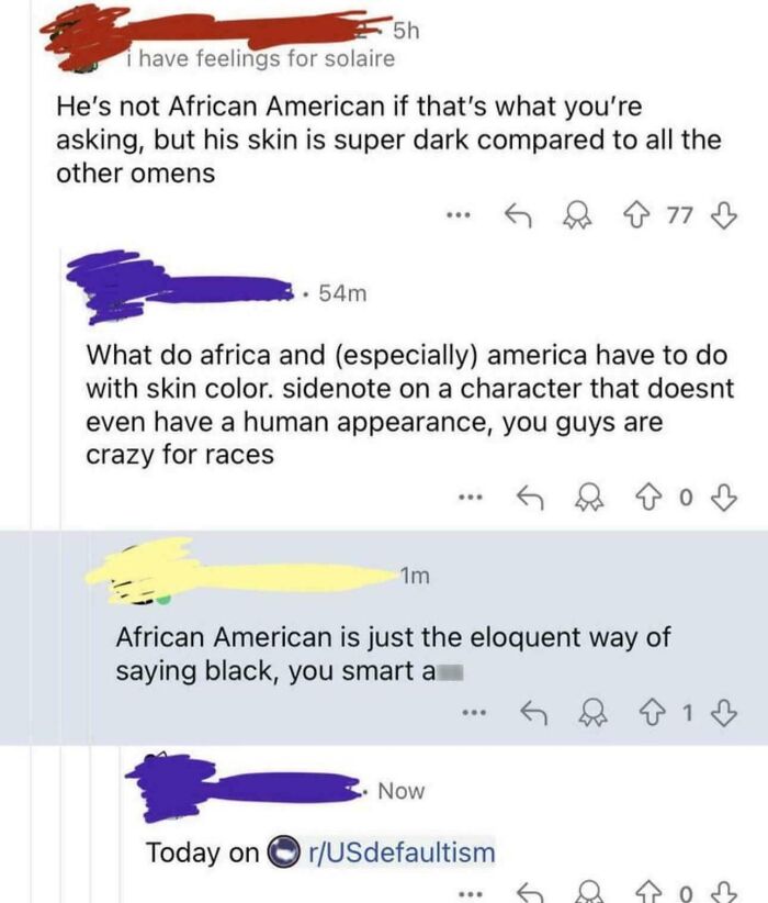 “African American Is Just The Eloquent Way Of Saying Black, You Smart A*s”