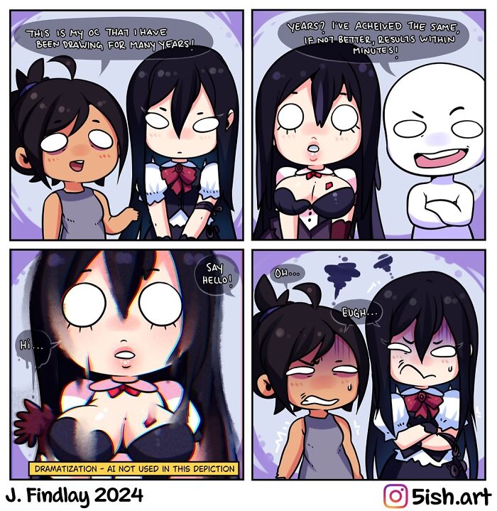 Dive Into The Charming World Of J. Findlay’s 5ish Art: A Comic Exploration Of Life's Quirks (Interview)