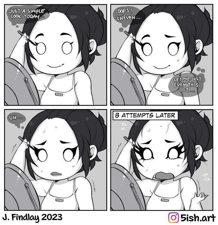 Dive Into The Charming World Of J. Findlay’s 5ish Art: A Comic Exploration Of Life's Quirks (Interview)