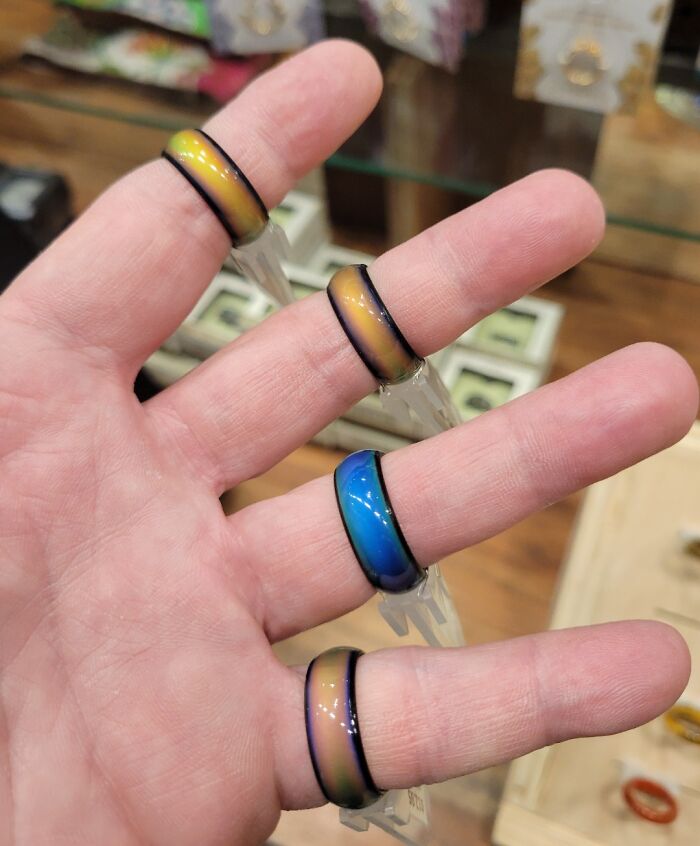 My Ring Finger On My Left Hand Has A Decidedly Different Mood Than The Other Three