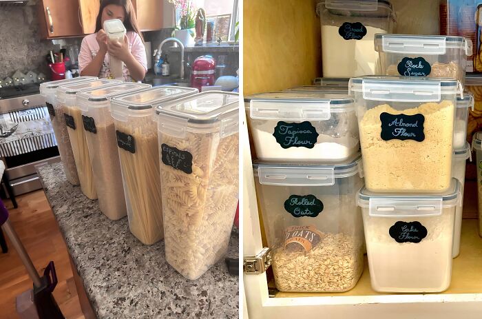 Ay Goodbye To Tupperware Avalanches! These Airtight Food Storage Containers Will Bring Order To The Chaos Of Your Fridge And Pantry