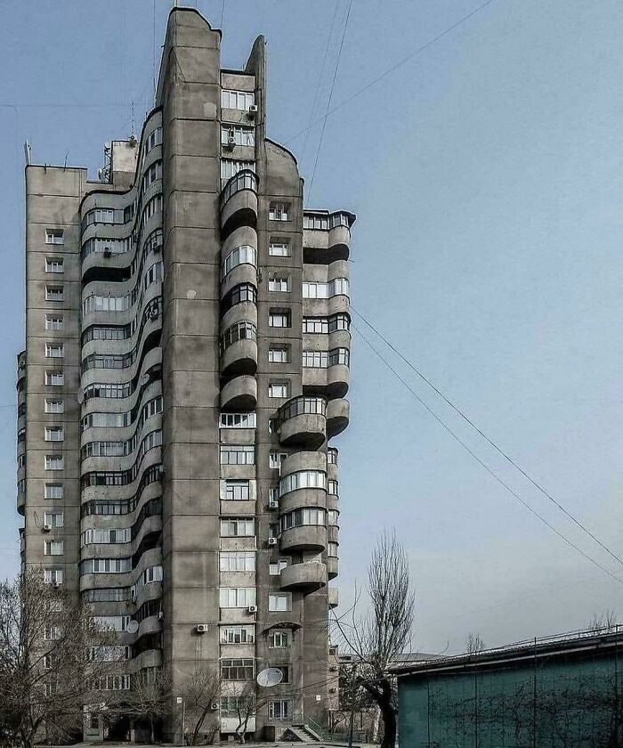 Soviet High-Rise. Bishkek, Kyrgyzstan