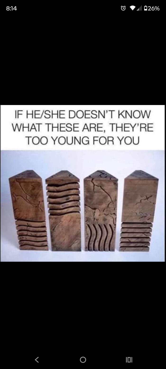 Wooden puzzle pieces with grooves and ridges, nostalgic items that may remind you of your creaking joints and age.