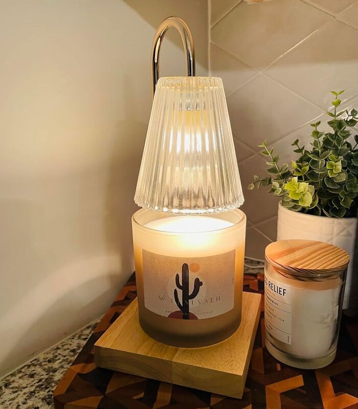  Candle Warmer Lamp: Melts Your Favorites Evenly And Fills The Room With Cozy Fragrance Without The Flame
