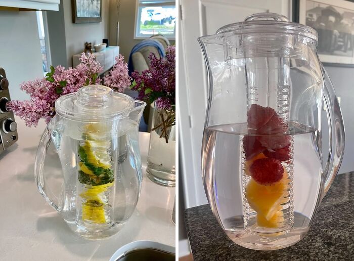 Water, But Make It Fashion! This Fruit Infusion Pitcher Is The Stylish Way To Stay Hydrated And Ditch Those Sugary Drinks