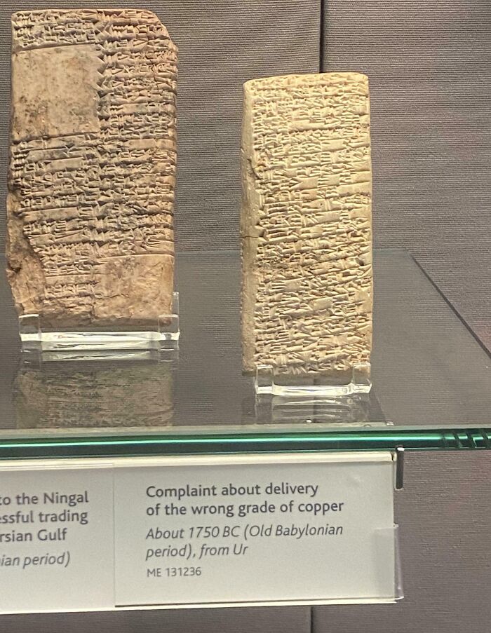 I Found The Infamous 3700-Year-Old Copper Sale Complaint In The British Museum