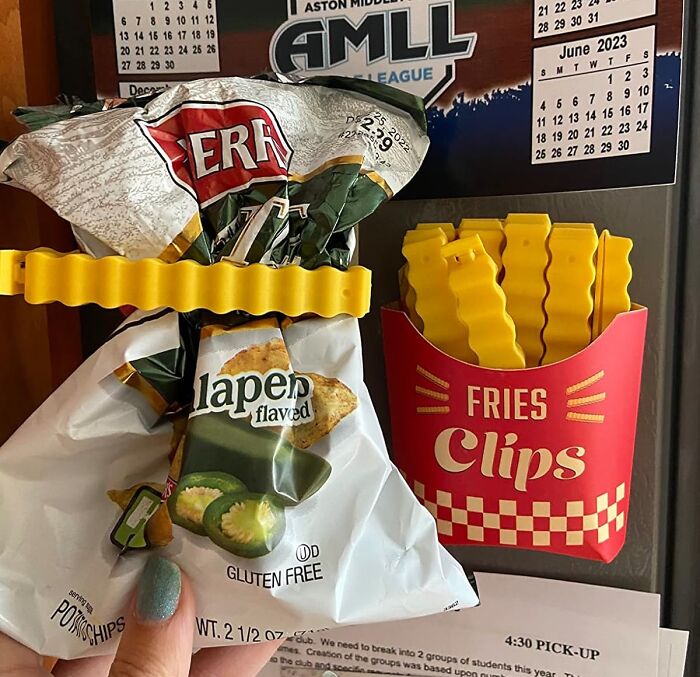  French Fry Bag Clips: We're Lovin' It!