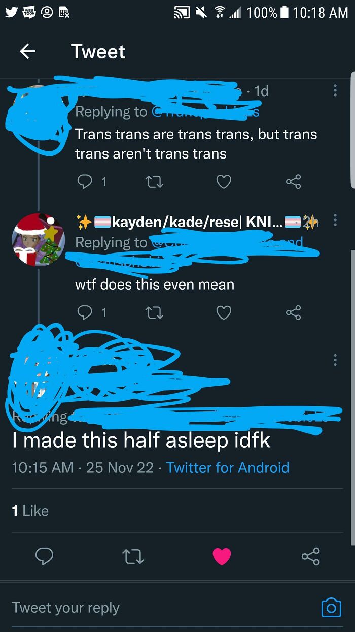 Trans Trans Are Trans Trans