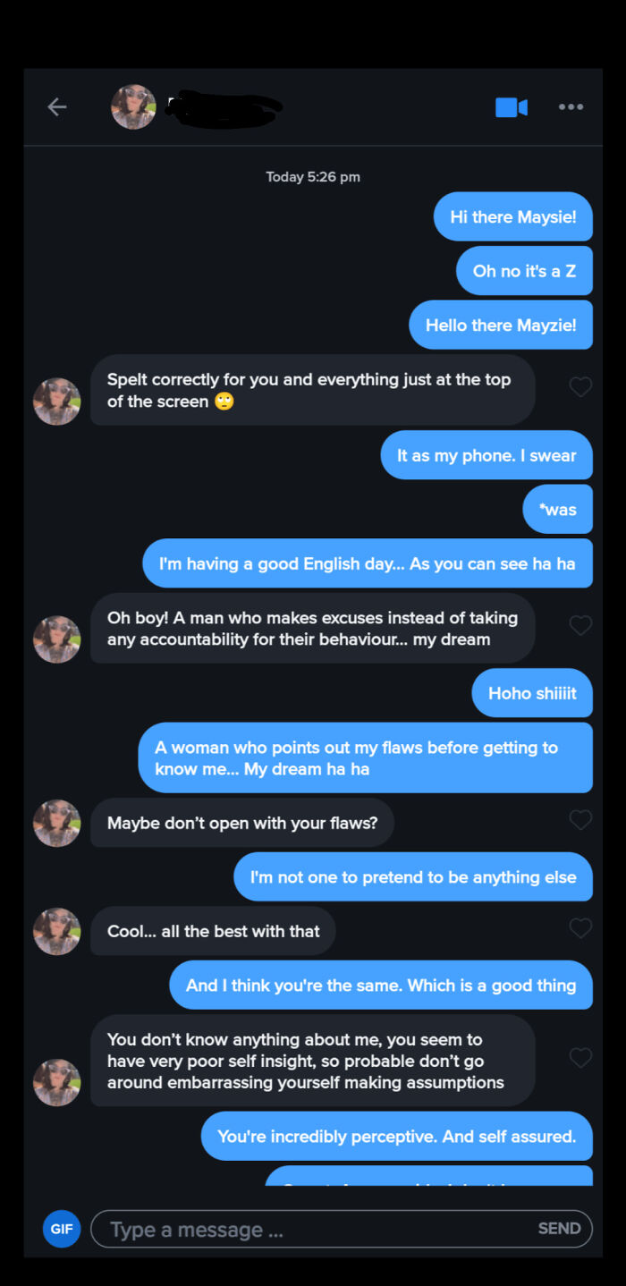 Just On Tinder To Fight!