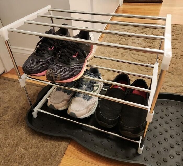 Conquer Dorm Clutter With This Stackable Small Shoe Rack That Slays Your Storage Woes