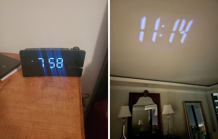 Simplify Bedtime With This Multi-Function Clock That Projects Time, Plays Tunes, And Charges Devices