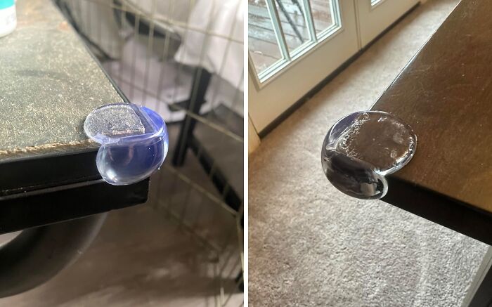 Prevent Painful Bumps And Bruises By Installing Corner Guards On Furniture, Tables, And Countertops