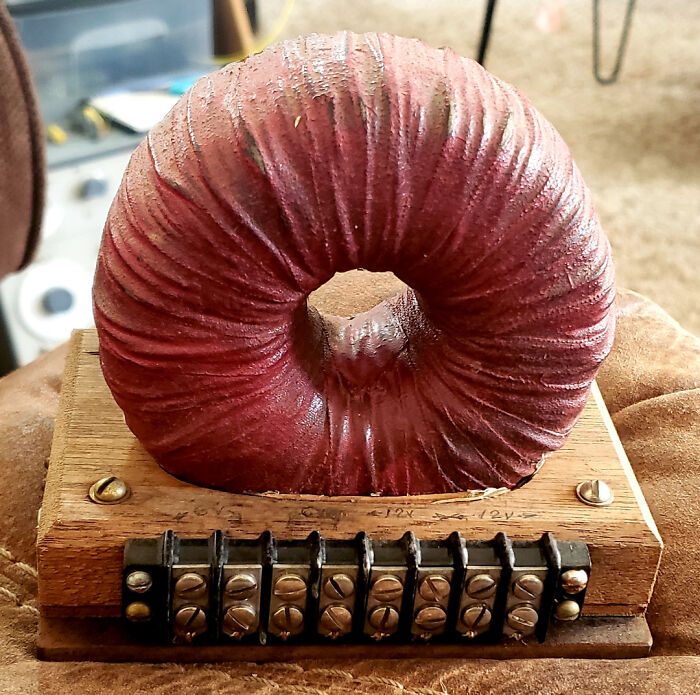 Homemade Transformer. Came With A Box Of Junk Parts I Bought. A Forbidden Donut