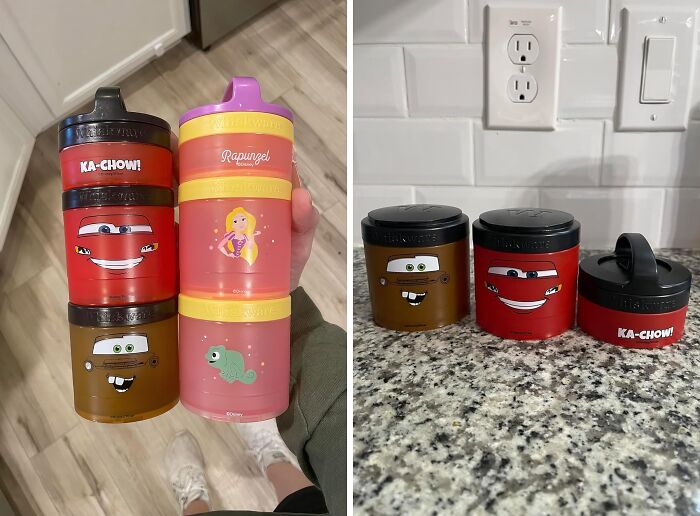 Snack Time Just Got A Pixar-Ific Upgrade! Pack Those Healthy Goodies In Style With These Disney Pixar Stackable Snack Containers