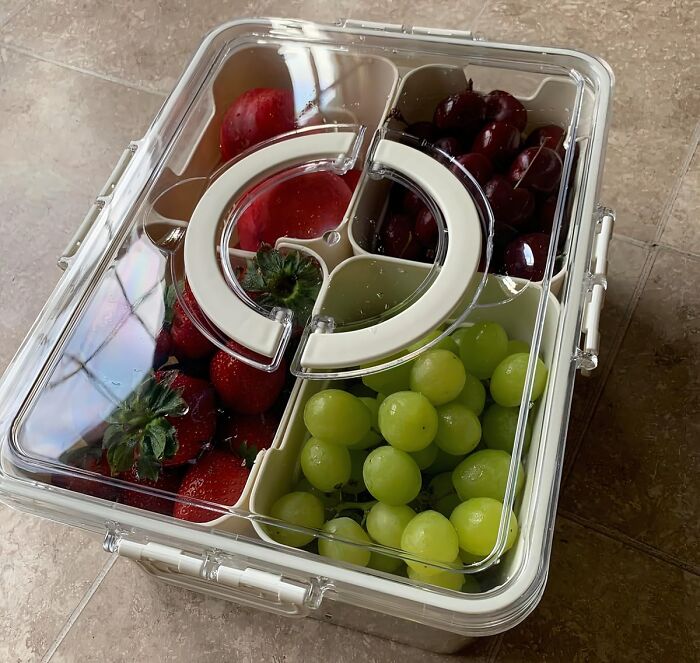 Your Fruits Deserve A Labor Day Vacation Too – Keep Them Fresh And Organized In These Airtight Fruit Storage Containers!